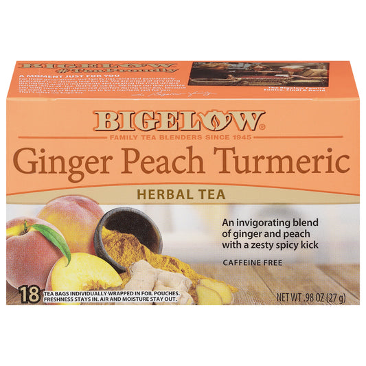 Bigelow Ginger Peach Turmeric Tea