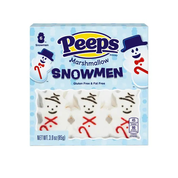 Peeps Snowmen 6-Count