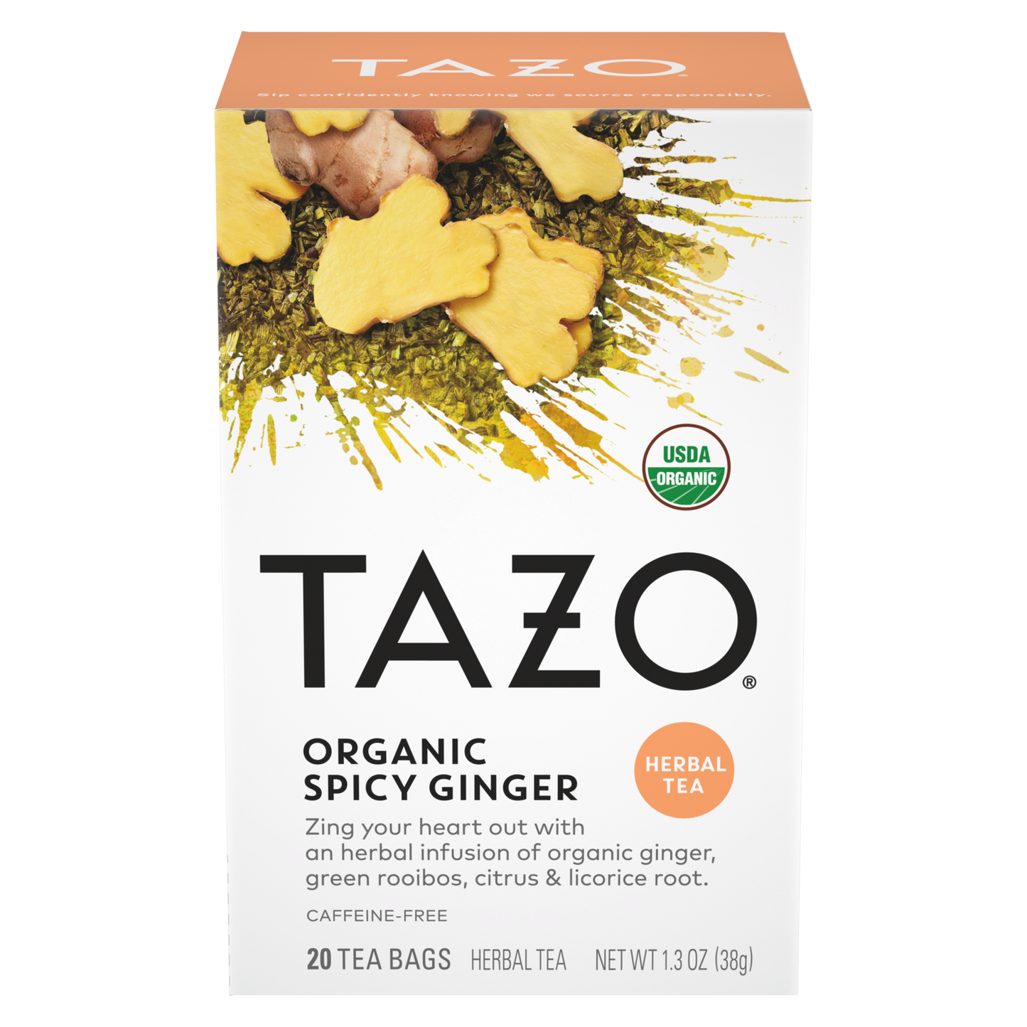 Tazo Organic Spicy Ginger Tea