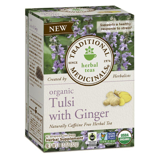 Traditional Medicinal Tulsi with Ginger