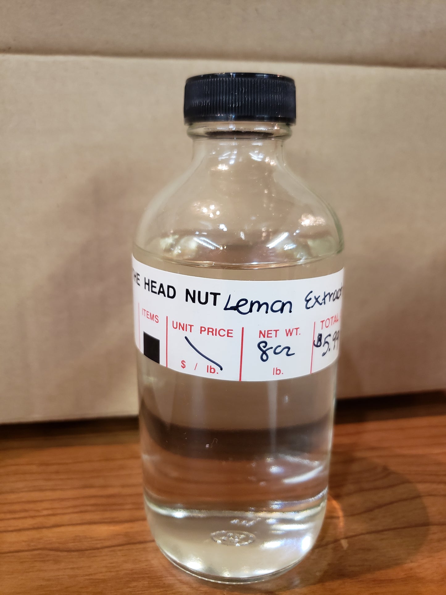 Head Nut 8 Ounce Lemon Extract