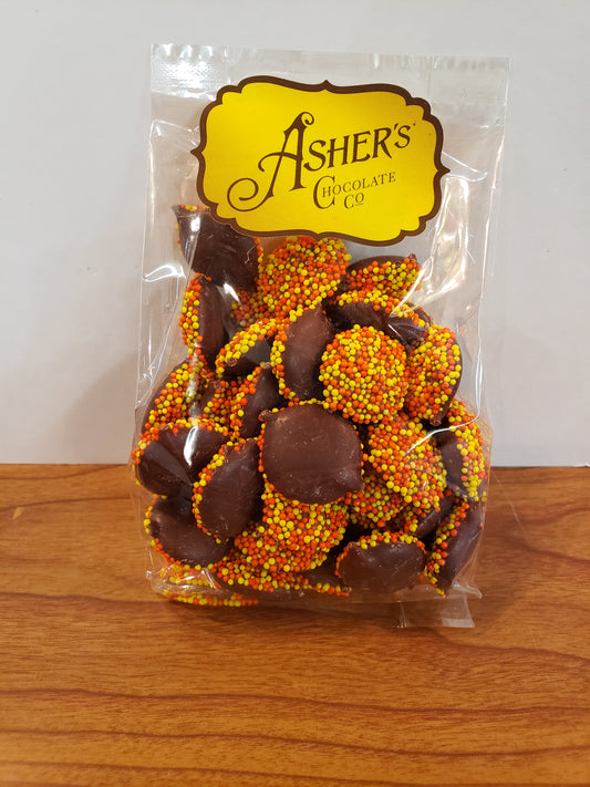 Asher's Milk Chocolate Nonpareils with Fall Seed