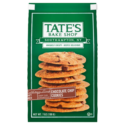 Tate's Bake Shop Chocolate Chip Cookies, 7 oz