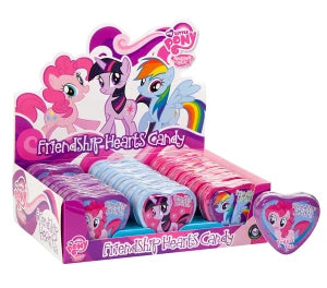 MY LITTLE PONY FRIENDSHIP HEARTS CANDY TIN