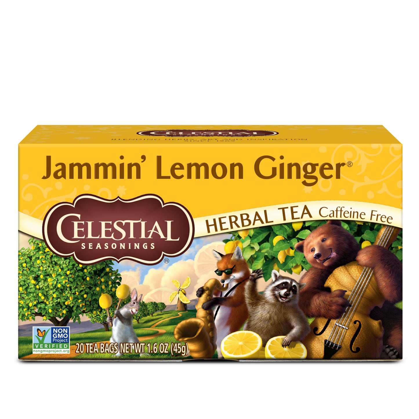 Celestial Seasonings Jammin' Lemon Ginger