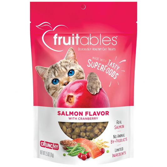 Fruitables Salmon and Cranberry Deliciously Healthy Cat Treats