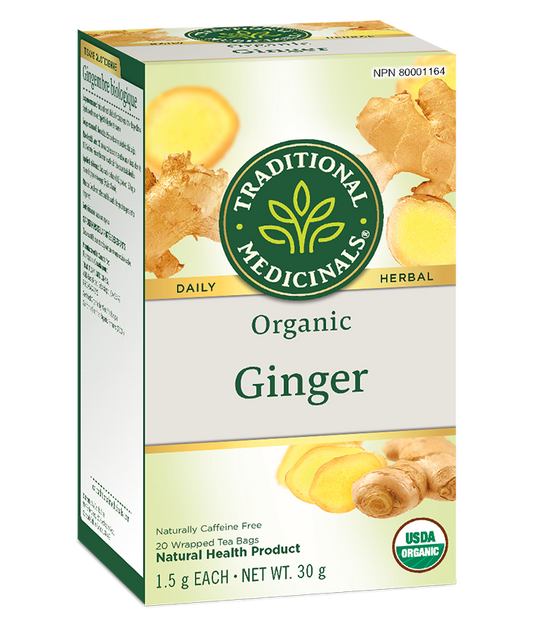 Traditional Medicinal Organic Ginger Tea