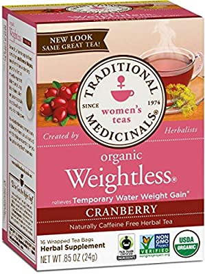 Traditional Medicinals Weightless with Cranberry Tea