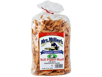 Mrs. Millers Bell Pepper- Basil Pasta