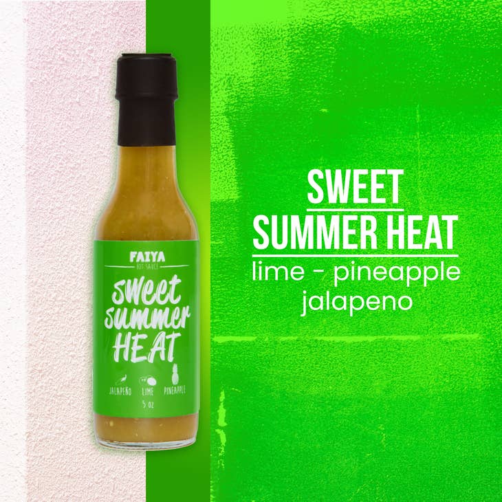 Faiya Sweet Summer Heat hot sauce