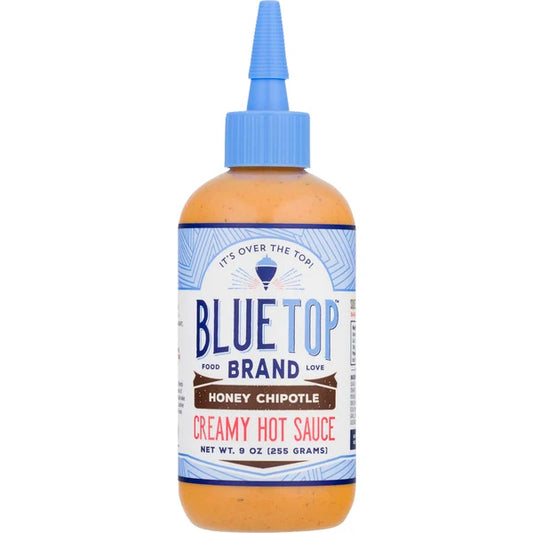 Blue Top Brand Honey Chipotle Creamy Hot Sauce