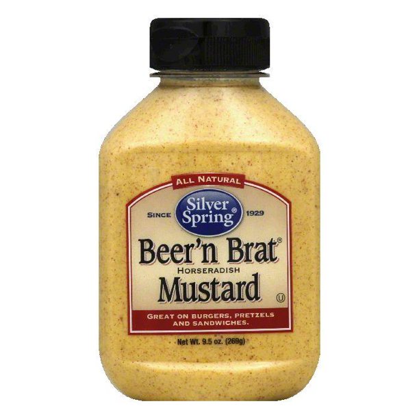 Silver Springs Beer'n Brat Horseradish Mustard