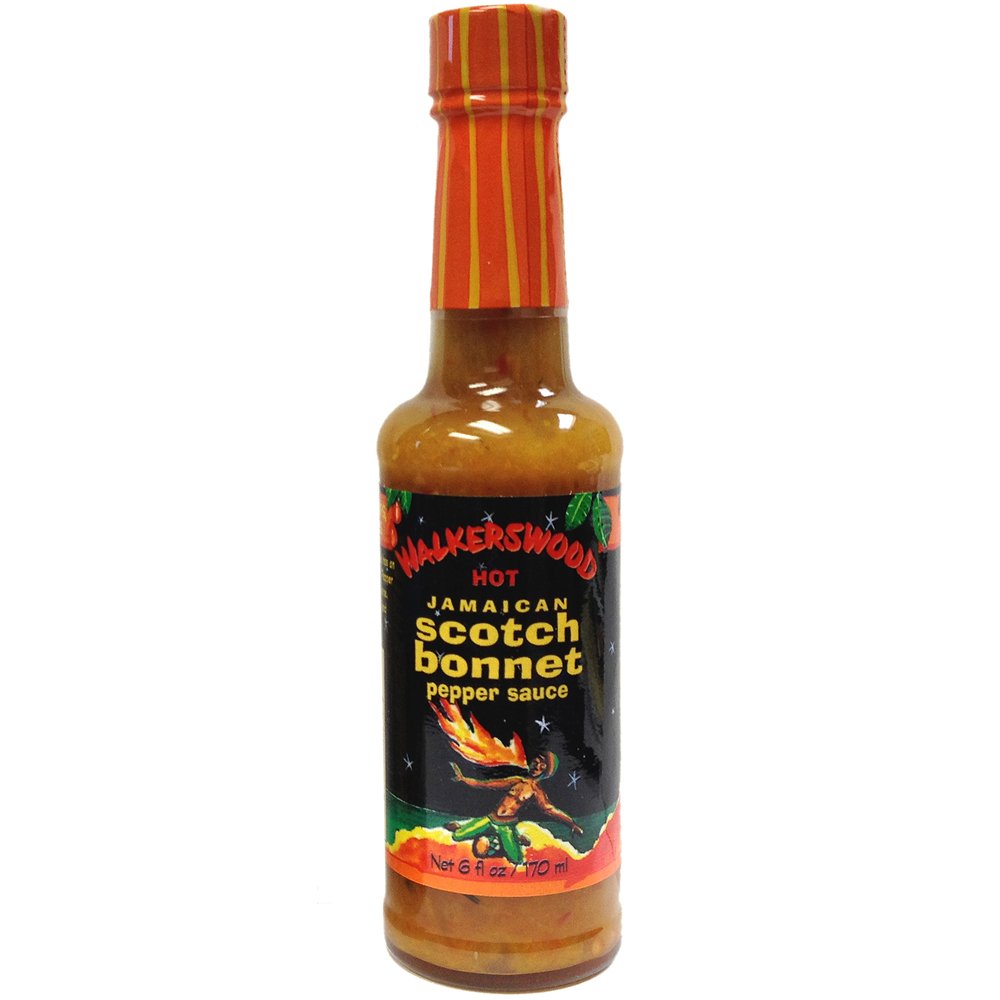 Walkerswood Pepper Sauce Hot Jamaican Scotch Bonnet 6oz