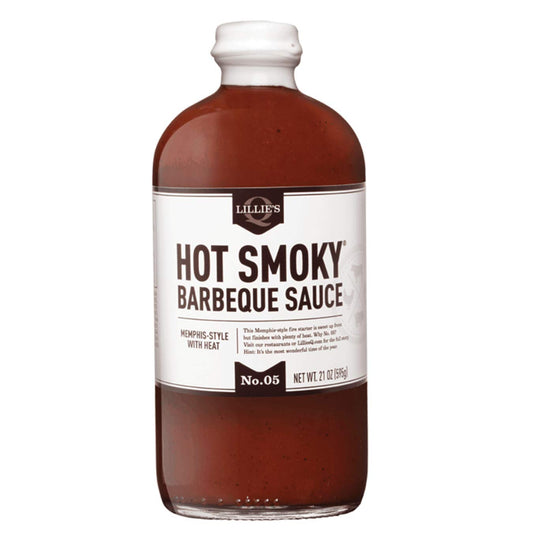 Lillie's Hot Smoky BBQ Sauce