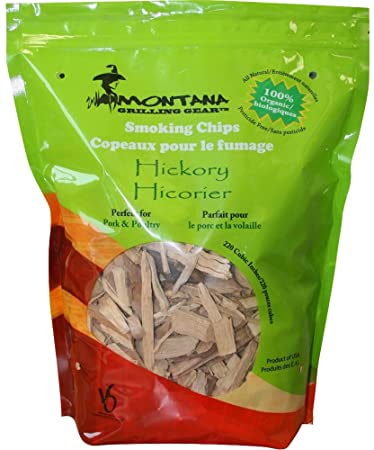 Montana Grill Hickory Wood Chips- 220 cubic inches