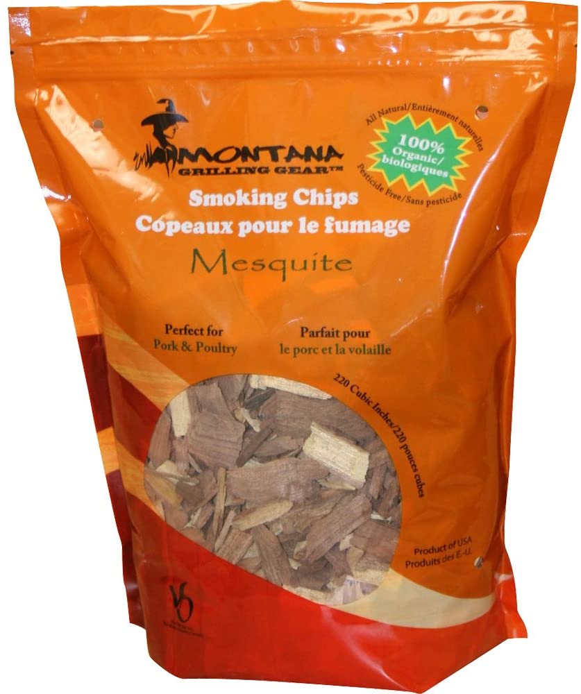 Montana Grill Mesquite Wood Chips- 220 cubic inches