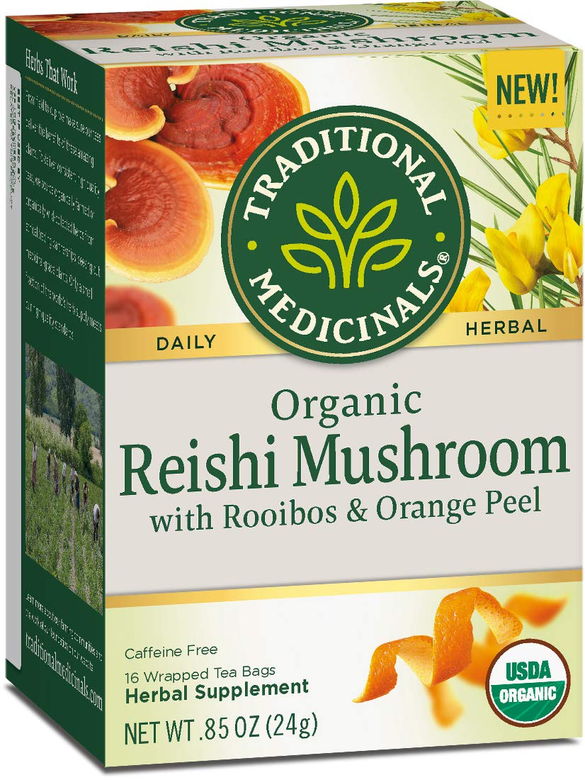 Traditional Medicinal Organic Reishi Mushroom Tea