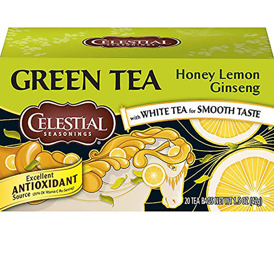 Celestial Seasonings Honey Lemon Ginseng Green
