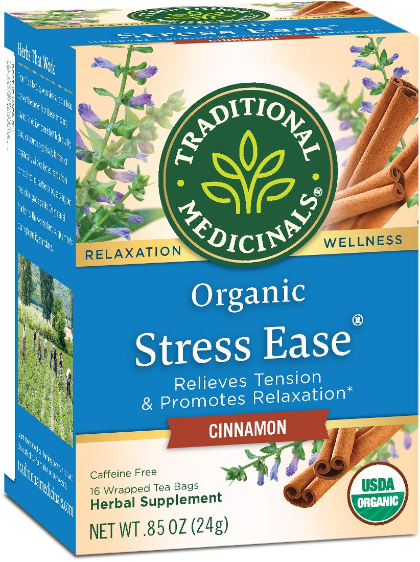 Traditional Medicinal Stress Ease with Cinnamon Tea