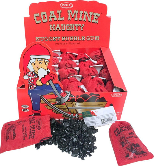 Coal Mine Naughty Nugget Bubble Gum