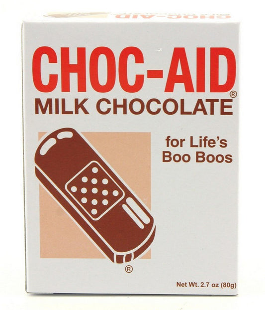 Choc-Aid Milk Chocolate Bandages 2.7-ounce Box