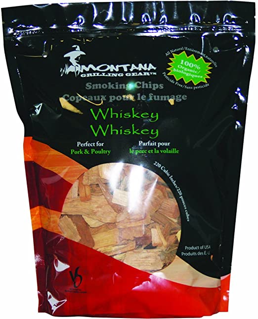 Montana Grill Whiskey Wood Chips- 220 cubic inches