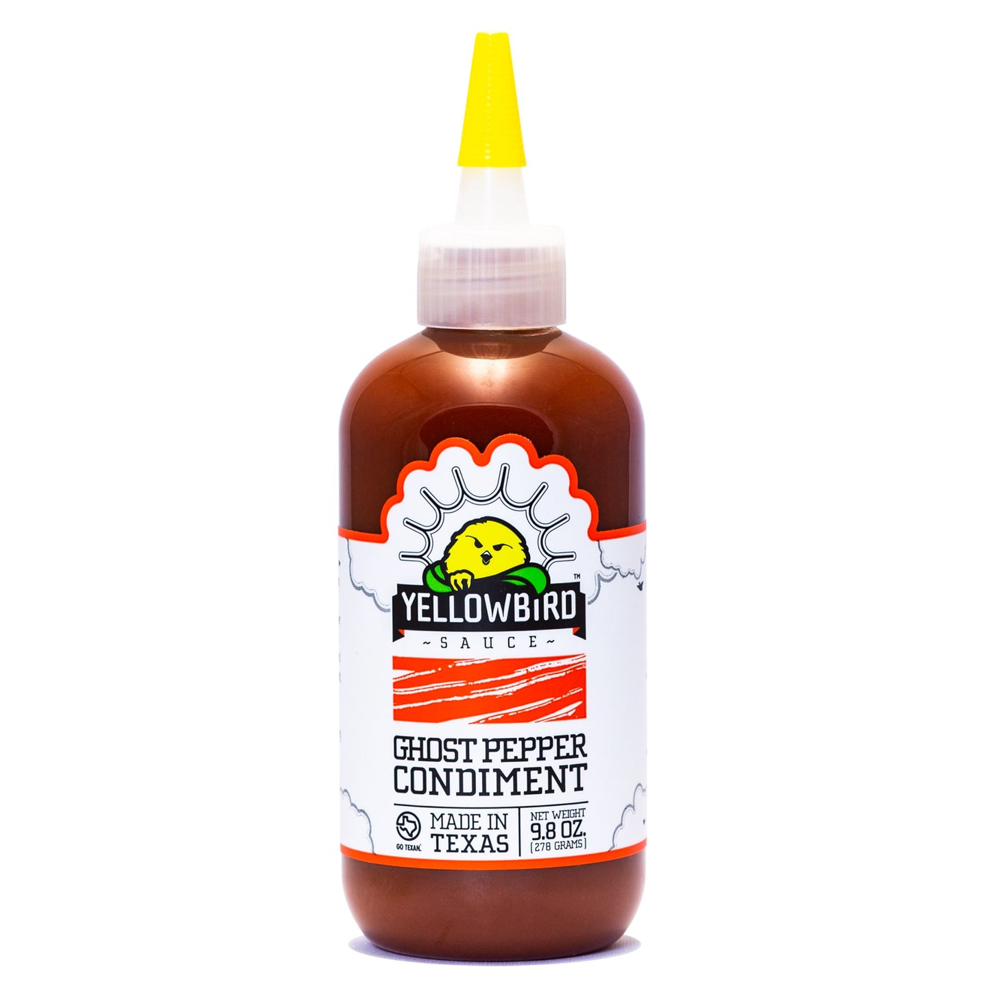 Yellowbird Sauce Ghost Pepper Condiment , 9.8 oz
