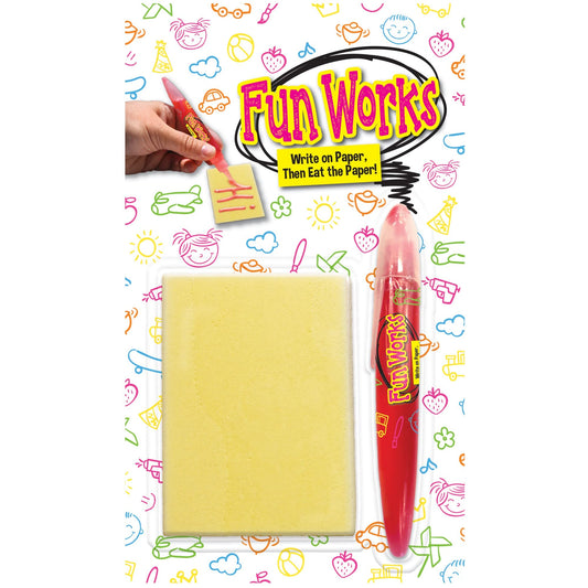 Fun Works Edible Paper & Pen Candy