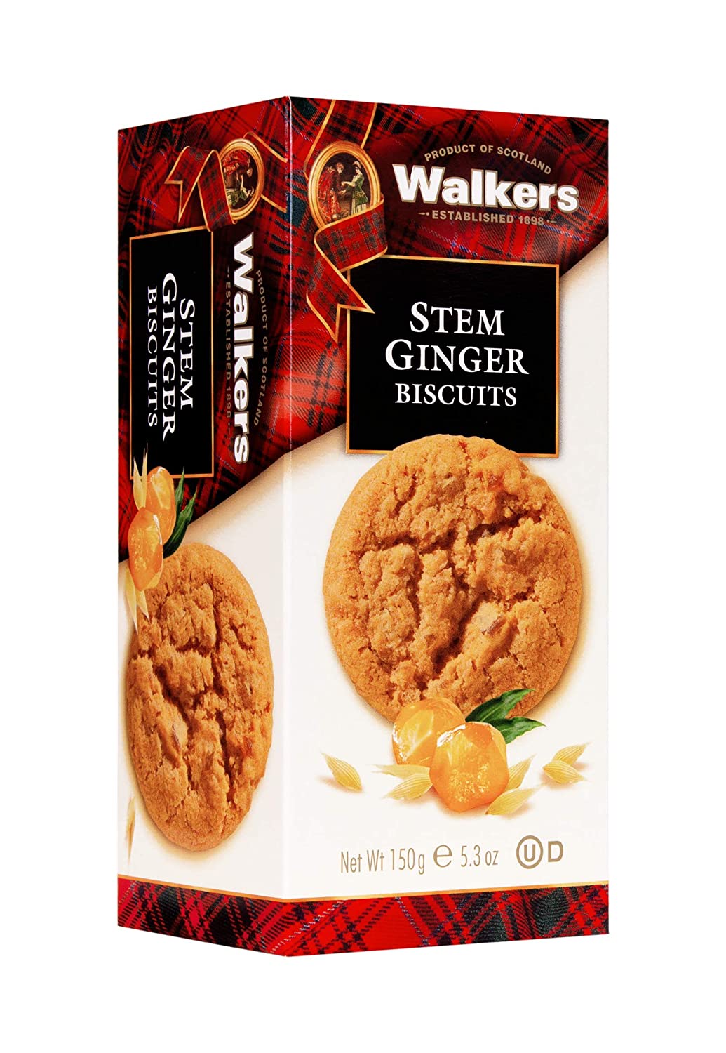 Walkers Stem Ginger Biscuits