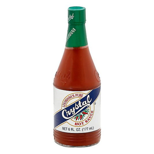 Louisiana's Pure Crystal Hot Sauce Bottle - 6 Fl. Oz.
