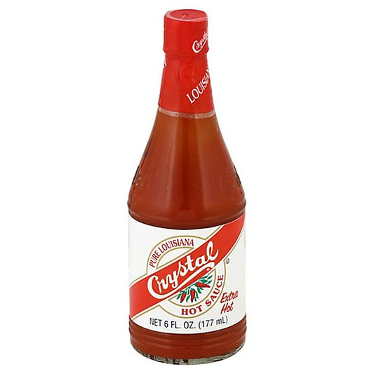 Louisiana's Pure Crystal Hot Sauce Extra Hot-6 fl oz
