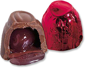 Asher's Foil Wrapped Milk Chocolate Cherries