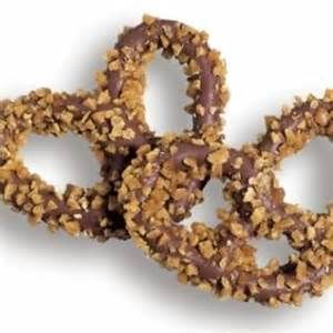 Asher's Gourmet Milk Chocolate Toffee Covered Pretzels