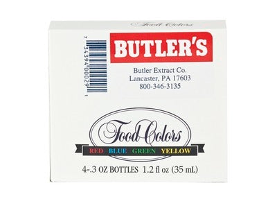 Butler Assorted Food Coloring