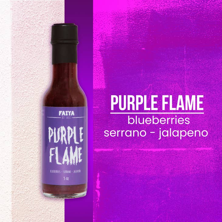 Faiya Purple flame Hot sauce