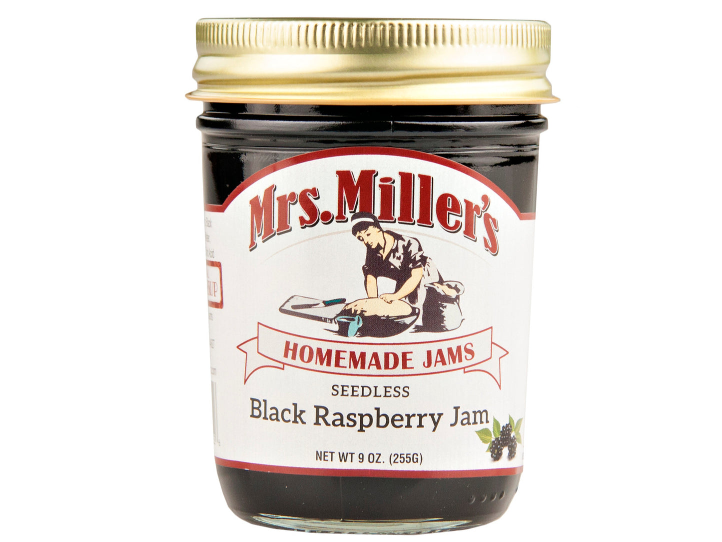 Mrs. Miller's Seedless Black Raspberry Jam