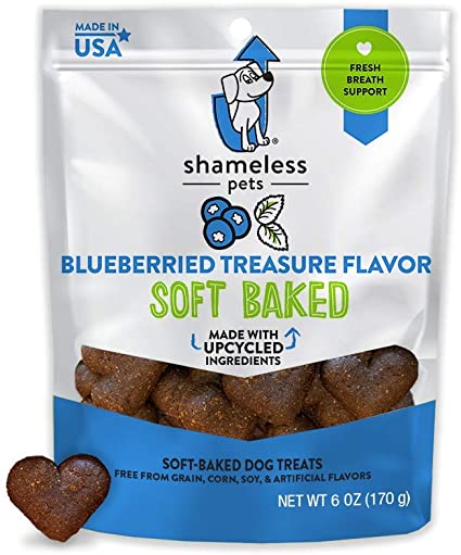 Shameless Pets Blueberried Treasure Flavor Dog Treats