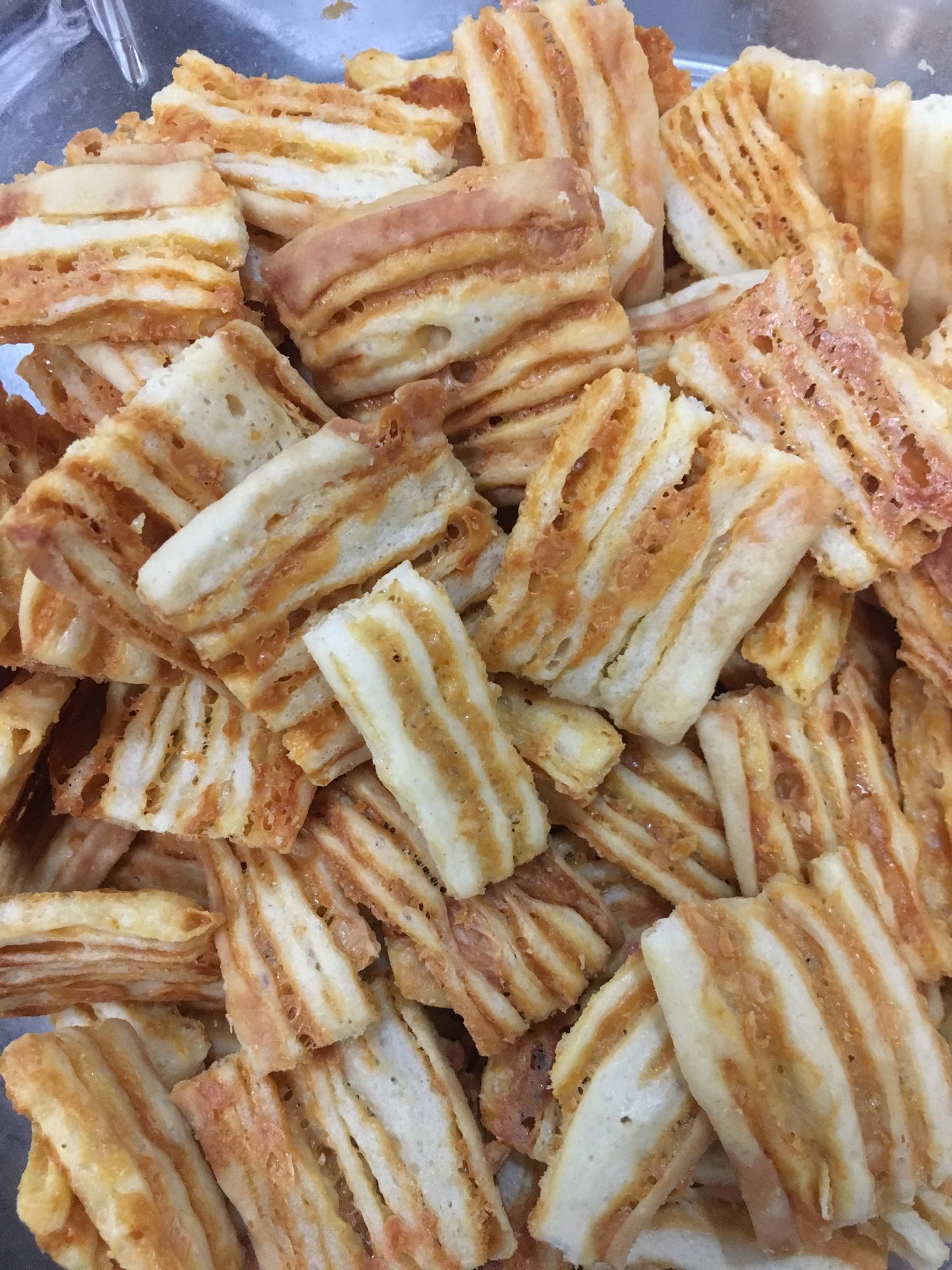 Sourdough Asiago Cheese Squares