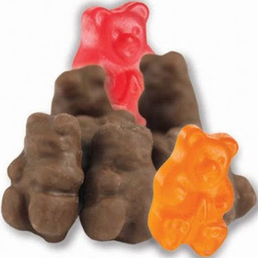 Giant Chocolate Covered Gummi Bears