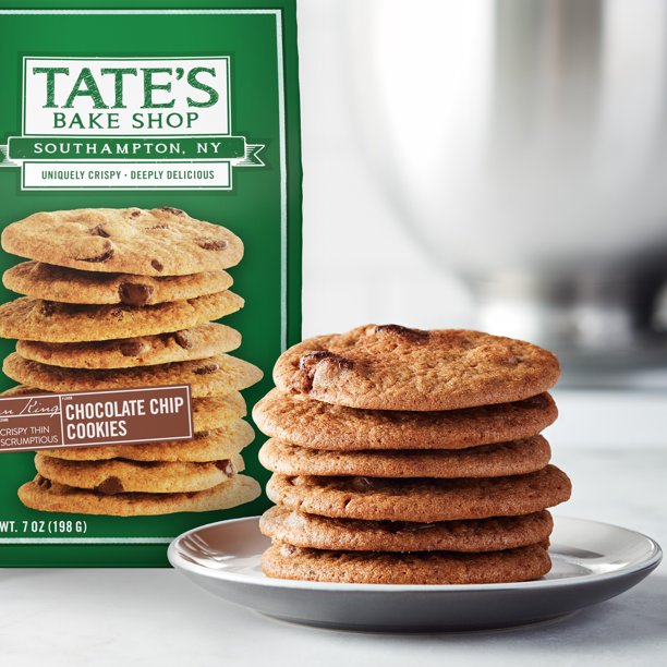 Tate's Bake Shop Chocolate Chip Cookies, 7 oz