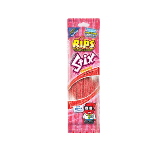 Rips Stix Strawberry Candy