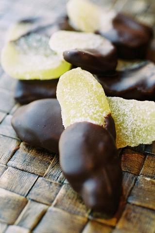 Milk Chocolate Dipped Ginger