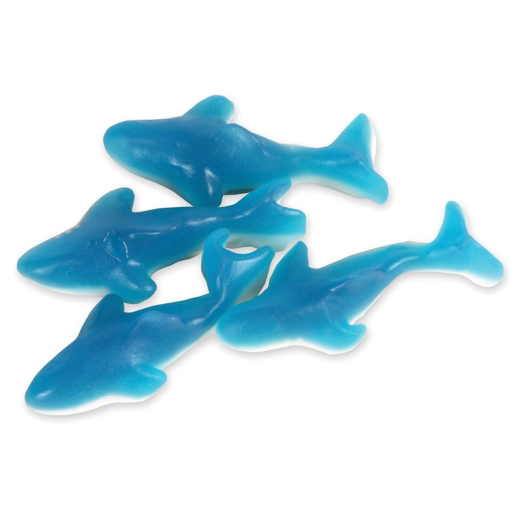 Mini Blue Gummi Sharks