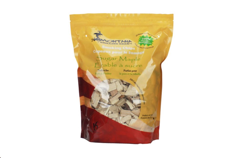 Montana Grill Sugar Maple Wood Chips- 220 cubic Inch