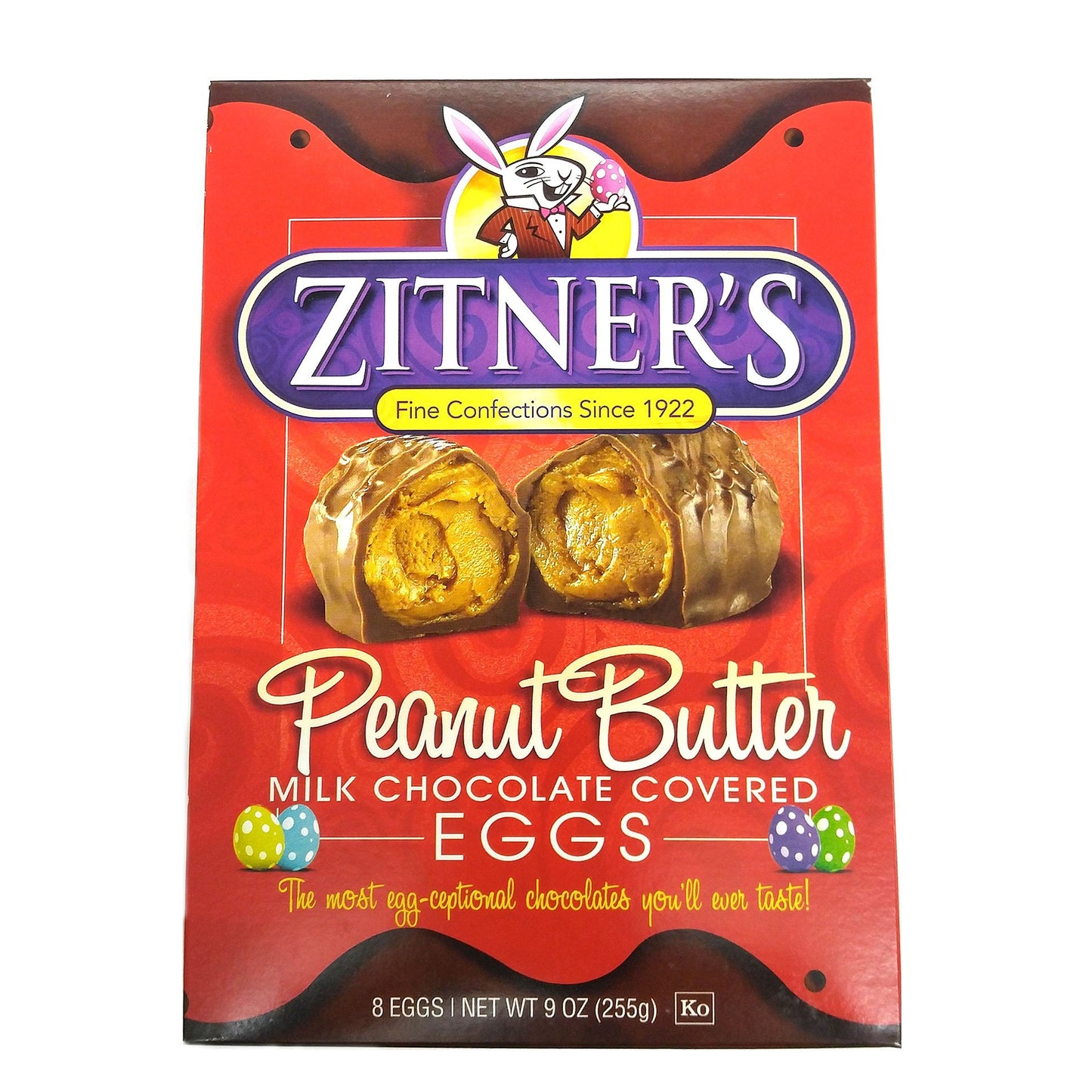 Zitner Milk Chocolate Covered Peanut Butter Egg