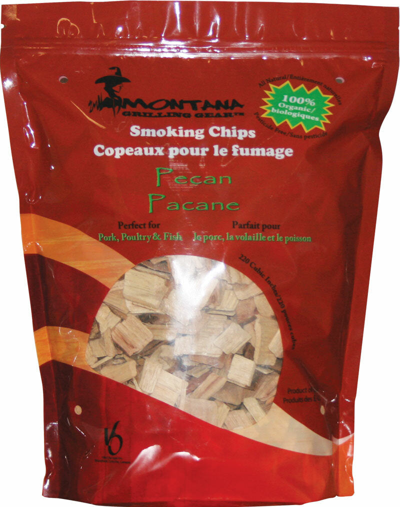 Montana Grill Pecan Wood Chips- 220 cubic inches