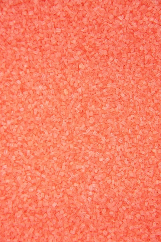 Coral Sugar Crystals