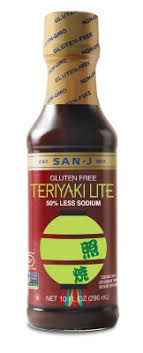 San-J Teriyaki Lite 50% Less Sodium
